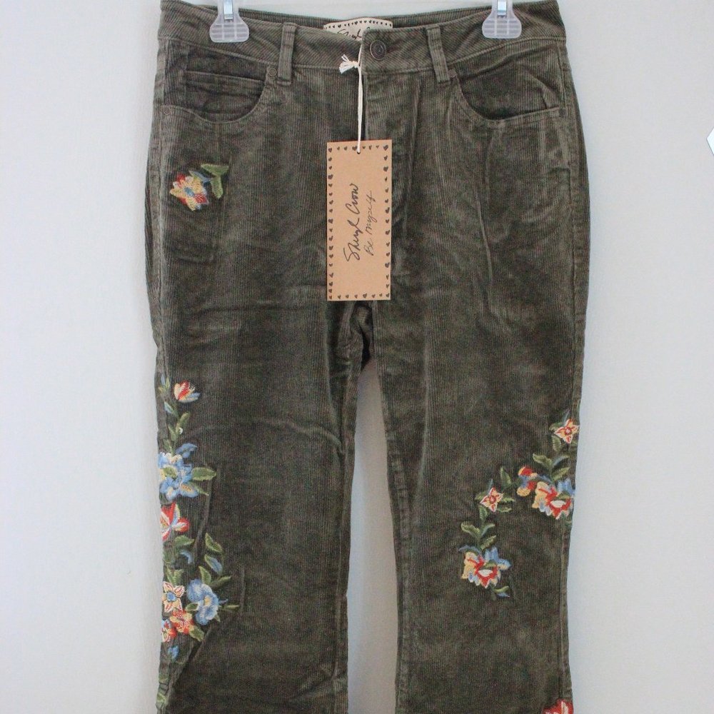 SHERYL CROW CORDUROY PANTS SIZE 10
